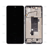 Chassis + Ecran Original OEM + Vitre pour Xiaomi Redmi Note 13 Pro 5G (2312DRA50C / 2312CRAD3C) - Noir
