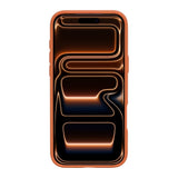 Coque Cristal Ambre Rixus Pour Apple iPhone 17 Pro Max, 18 Pro Max Orange