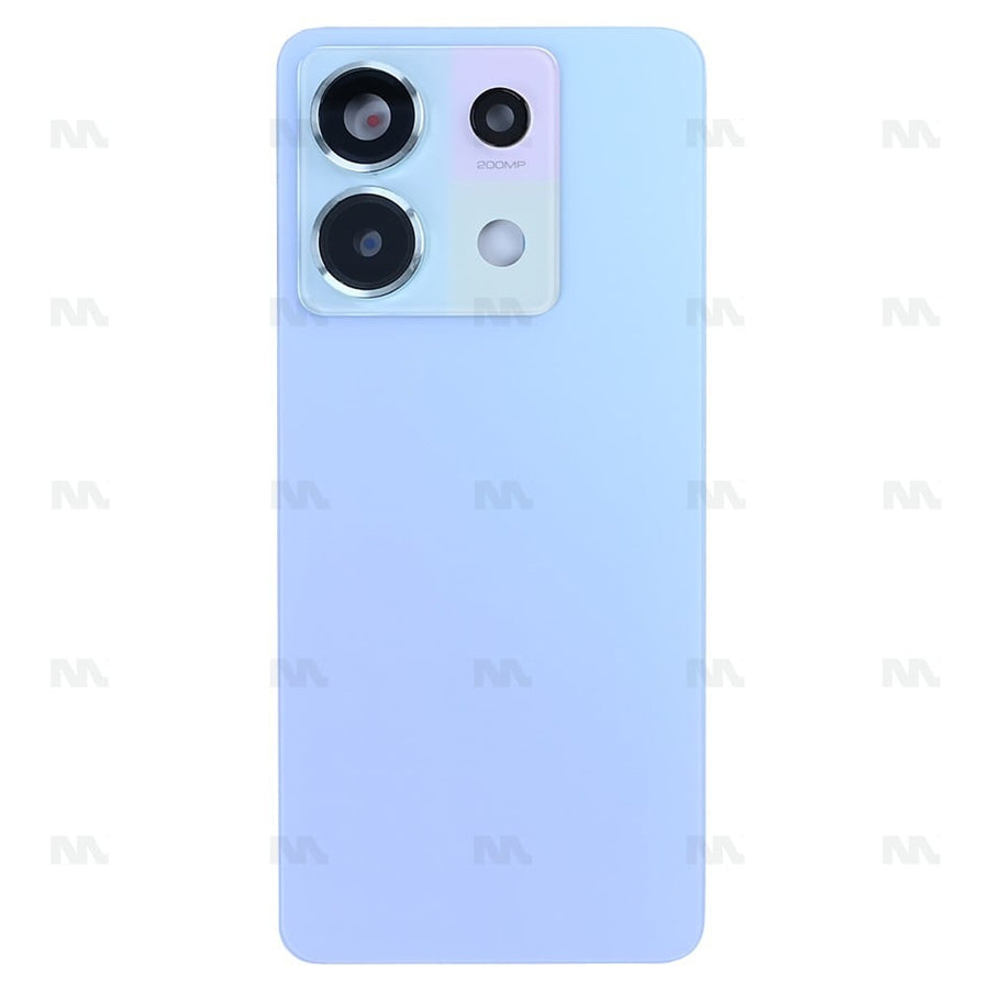 Vitre arrière pour Xiaomi Redmi Note 13 Pro 5G avec objectif violet OEM