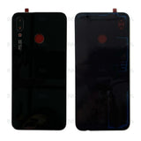 Vitre arrière pour Huawei P20 Lite avec objectif - Noir nuit - OEM