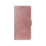 Rixus Bookcase pour Apple iPhone 16 Pro Max Rose