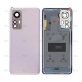 Vitre arrière pour Xiaomi 12 avec objectif violet OEM