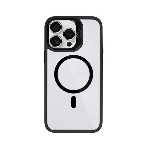 Étui Rixus Classic 03 avec MagSafe pour Apple iPhone 12 Pro Max Noir