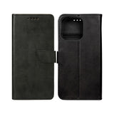 Rixus Bookcase pour Apple iPhone 16 Pro Max Noir