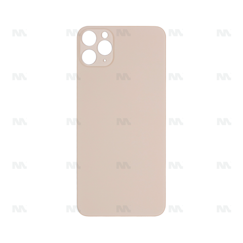 Vitre Arrière avec bloc complet pour Apple iPhone 11 Pro Max, compatible avec la couleur or