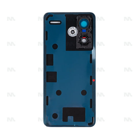 Vitre arrière pour Xiaomi Redmi Note 13 Pro Plus 5G avec objectif, noir nuit, OEM