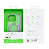 Coque Rixus SnapGrip 360 avec Anneau Support pour Apple iPhone 16 Pro - Blanc