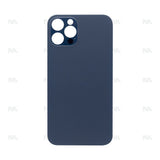 Vitre Arrière pour Apple iPhone 12 Pro, cadre de caméra agrandi – Bleu Pacifique – Compatible