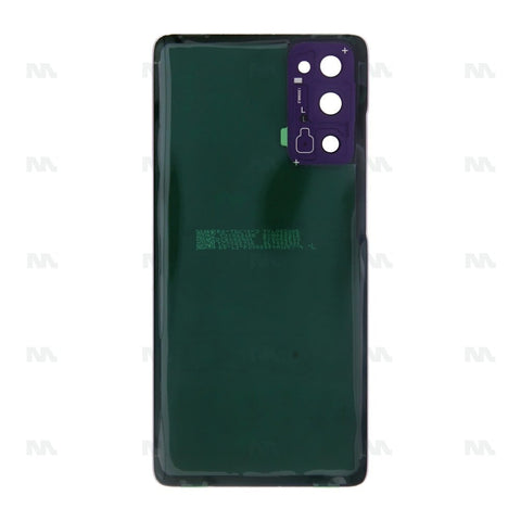Vitre arrière pour Samsung Galaxy S20FE 4G G780F avec objectif Cloud Lavender OEM
