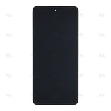 Chassis + Ecran Officiel Service Pack + Vitre pour Motorola G84 5G - Noir