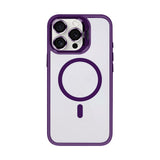 Étui Rixus Classic 03 avec MagSafe pour Apple iPhone 13 Pro Max violet foncé