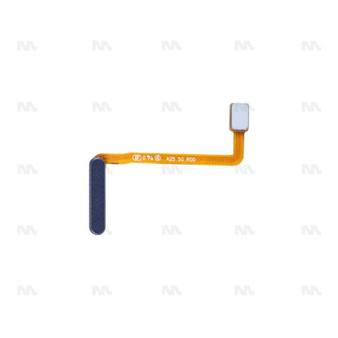 Capteur d'empreintes digitales et Nappe On/Off pour Samsung Galaxy A25 5G A256B – Noir – OEM