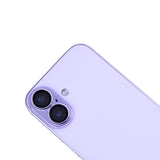Protection ultra transparente pour appareil photo Rixus pour Apple iPhone 17 Lavande