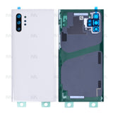 Vitre arrière pour Samsung Galaxy Note 10 Plus 5G N976F avec lentille Aura White OEM