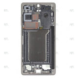 Cadre central pour Samsung Galaxy S25 Ultra S938B – Titanium Silver – OEM