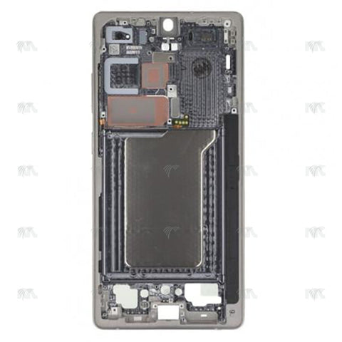 Cadre central pour Samsung Galaxy S25 Ultra S938B – Titanium Silver – OEM