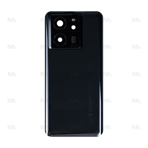 Vitre arrière pour Xiaomi 13T Pro avec objectif – Noir – OEM