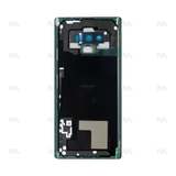 Vitre arrière pour Samsung Galaxy Note 9 N960F avec objectif, noir nuit, OEM