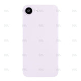 Vitre arrière avec NFC (Grand contour caméra) Originale Démontée pour Apple iPhone 17e - Rose Pâle