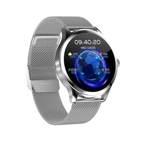 Montre connectée Linewear LW92 argentée