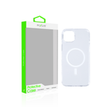 Étui transparent magnétique Rixus pour Apple iPhone 15 Plus