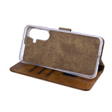 Coque Etui Rixus pour Samsung Galaxy S26 Plus - Marron clair
