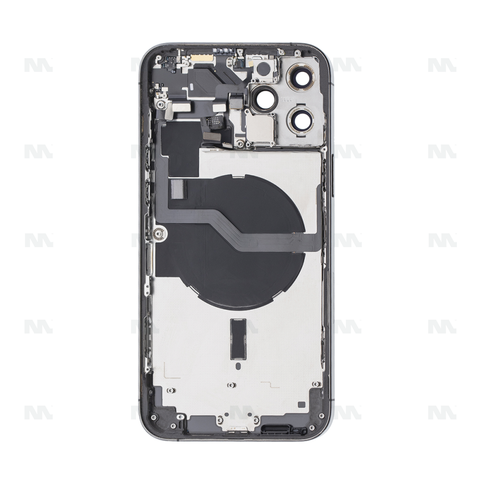 Boîtier avec petites pièces pour Apple iPhone 12 Pro Max - Graphite - OEM