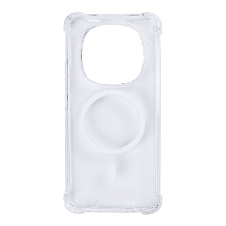Étui anti-éclatement Rixus avec MagSafe pour Xiaomi Redmi Note 15 Pro Plus transparent