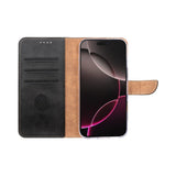 Rixus Bookcase pour Apple iPhone 17 Pro Noir