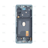 Chassis + Ecran OLED + Vitre pour Samsung Galaxy S20 FE 4G G780F / S20 FE 5G G781B - Cloud Mint
