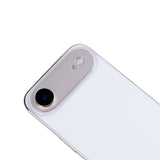 Protection ultra transparente pour appareil photo Rixus pour Apple iPhone 17 Air Light Gold
