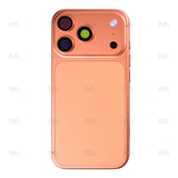 Châssis avec petits composants Original pour Apple iPhone 17 Pro - Orange Cosmique
