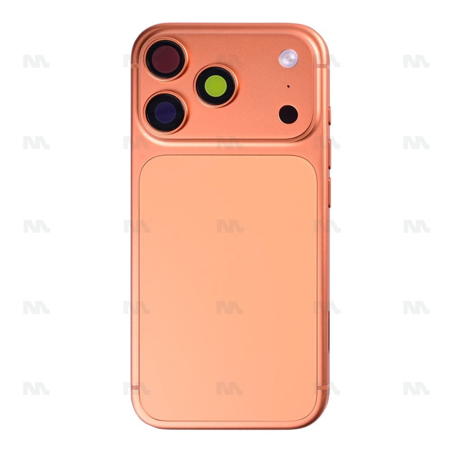 Châssis avec petits composants Original pour Apple iPhone 17 Pro - Orange Cosmique