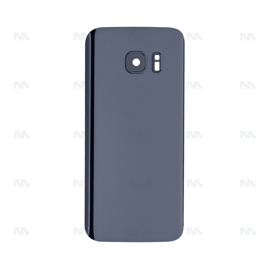 Vitre arrière pour Samsung Galaxy S7 G930F avec objectif noir OEM
