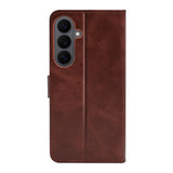 Étui Portefeuille Rixus pour Samsung Galaxy S26 FE - Marron