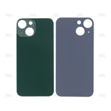 Vitre Arrière Grand Trou Compatible pour Apple iPhone 13 Mini - Vert