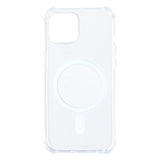 Coque Anti-Choc Rixus Compatible MagSafe pour Apple iPhone 13 Mini - Transparente