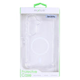 Étui anti-éclatement Rixus avec MagSafe pour Samsung Galaxy S26 transparent