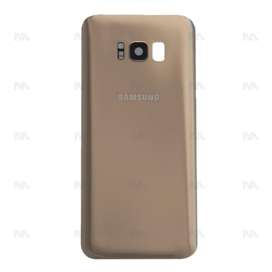 Vitre arrière pour Samsung Galaxy S8 Plus G955F avec objectif doré OEM