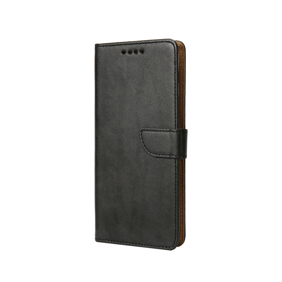 Etui livre pour Samsung Galaxy S24 Plus, S25 Plus Noir