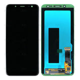 Ecran Officiel Service Pack + Vitre pour Samsung Galaxy J6 J600F - Noir