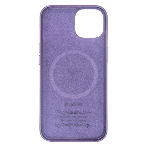 Étui Rixus Classic 02 avec MagSafe pour Apple iPhone 13 violet