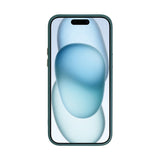 Étui Rixus Classic 04 avec MagSafe pour Apple iPhone 15 Plus vert foncé