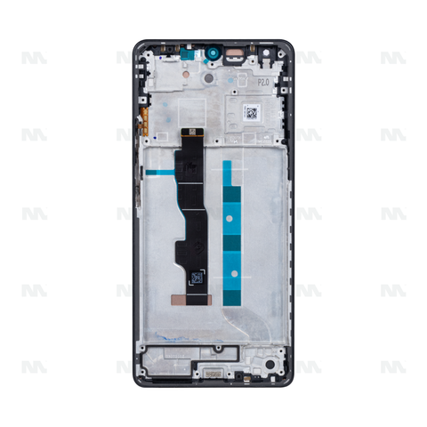 Chassis + Ecran Original OEM + Vitre pour Xiaomi Redmi Note 13 5G (2312DRAABC) - Noir