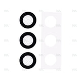 Cache pour objectif d'appareil photo pour Samsung Galaxy A13 5G A136B - Noir (3 pièces) - OEM