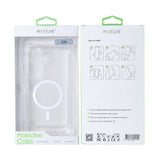 Étui anti-éclatement Rixus avec MagSafe pour Samsung Galaxy A36 transparent