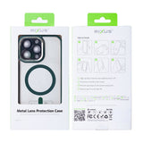 Étui Rixus Classic 04 avec MagSafe pour Apple iPhone 12 Pro vert foncé