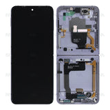 Chassis + Ecran Officiel Service Pack + Vitre pour Samsung Galaxy Z Flip4 F721B - Bora Purple