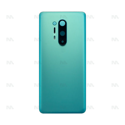 Vitre arrière pour Oneplus 8 Pro avec objectif vert glacier OEM