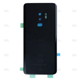 Vitre arrière pour Samsung Galaxy S9 Plus G965F avec objectif - Noir nuit - OEM